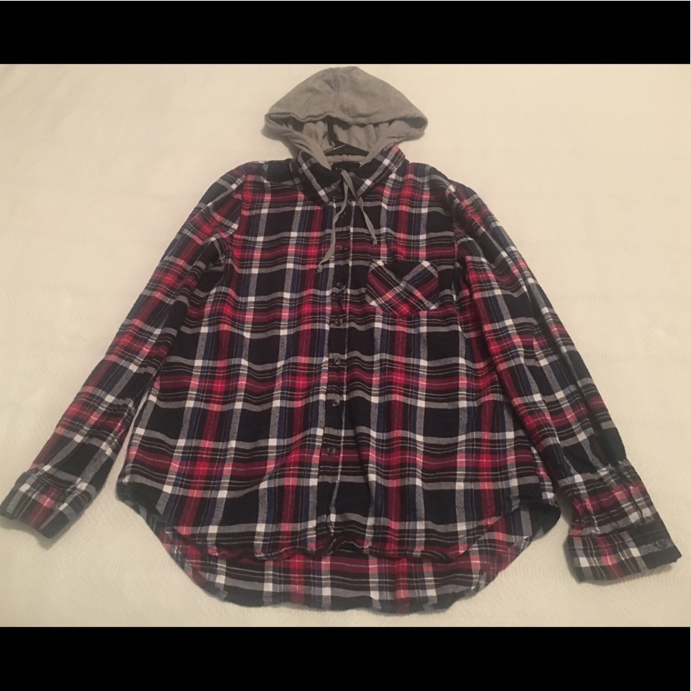 FLANNEL HOODIE 😍❤️
